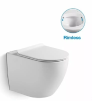 Унитаз подвесной с сиденьем микролифт  SantiLine SL-5002