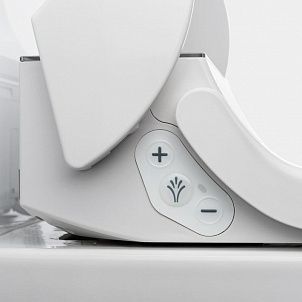 Унитаз-биде подвесной Geberit AquaClean Tuma Comfort 146.294.SI.1 безободковый панель белое стекло