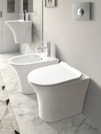 Унитаз VETTORE F приставной безободковый Cerutti SPA CT7841