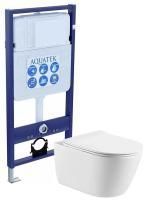 Комплект инсталляции с унитазом AQUATEK ОБЕРОН