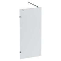 W94UWI-90-F1-MTE X-Joy Душевая перегородка AM.PM 90x195, стекло прозр. 8 мм + покрытие, фурнитура мат хром