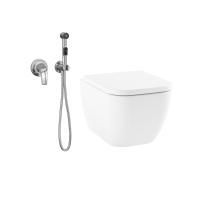 Комплект 2 в 1 Lavinia Boho One 21090002, сиденье, гигиенический душ