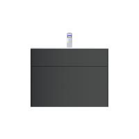 M50AFHX0803GM Inspire V2.0 База под раковину AM.PM, подвесная, 80 см, 3 ящика, push-to-open, графит матовый