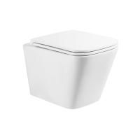 Унитаз подвесной безободковый BelBagno ARDENTE-R BB520CHR/BB2322SC