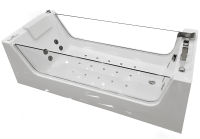 Акриловая ванна с гидромассажем Cerutti SPA C-453 180x80