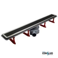 Душевой лоток Pestan Confluo Premium Line 950 Black Glass, 13000351