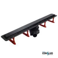 Душевой лоток Pestan Confluo Frameless Line 850 Black Glass, 13701206