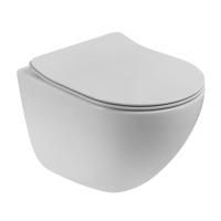 Унитаз подвесной безободковый BelBagno AMANDA-TOR BB051CH-TOR-FC/BB2034SC