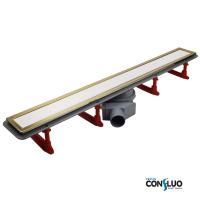Душевой лоток Pestan Confluo Premium Line 850 White Glass Gold, 13100124
