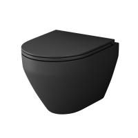 C701700MBSC Spirit V2.0 Подвесной унитаз AM.PM FlashClean с сиденьем микролифт, черн мат