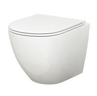 Унитаз подвесной безободковый Bauedge Dream BL0001, белый
