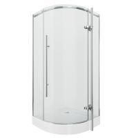 Душевое ограждение Grossman GR-5090 Style 90*90*190 полукруг, дверь распашная