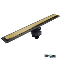 Душевой лоток Pestan Confluo Frameless Line 300 Gold, 13701219