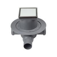 Точечный трап Pestan Confluo Standard 10х10 Dry 3 White Glass  13000106