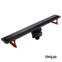 Душевой лоток Pestan Confluo Frameless Line 650 Black Glass, 13701204