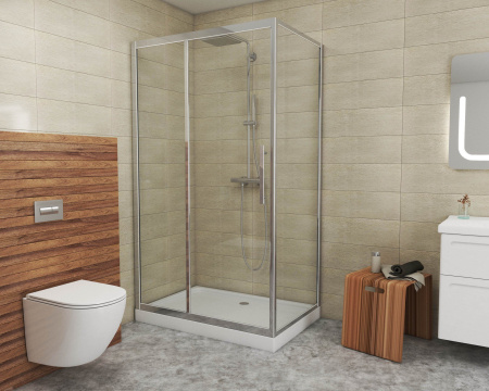 Душевое ограждение Grossman PR-120SQR 120x80x200