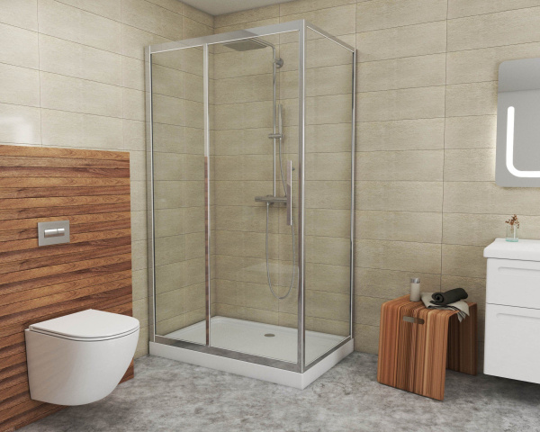 Душевое ограждение Grossman PR-120SQR 120x80x200