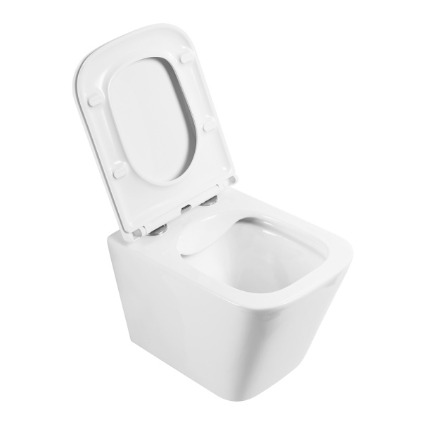 Унитаз подвесной безободковый BelBagno ARDENTE-R BB520CHR/BB2322SC