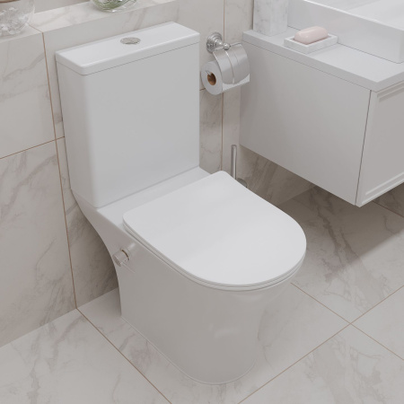 Напольный унитаз RoxenBath Urban Tornado Bidet  600190-01X Rimless Soft Close с функцией биде