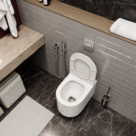 Унитаз TANARO Aria подвесной безободковый Cerutti SPA CT8910