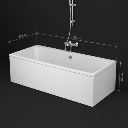 W84A-180-080W-A Func Ванна акриловая AM.PM 180х80