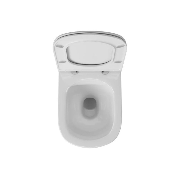 Унитаз подвесной безободковый Bauedge Mif PRO NT0002-PRO, белый