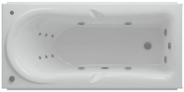Акриловая ванна Aquatek Леда 170x80 LED170-0000052 слив справа