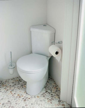 Унитаз-компакт VitrA Arkitekt 9754B003-7201 угловой, сидение микролифт