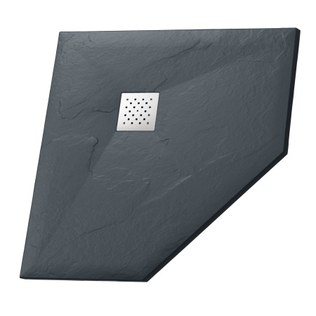 Поддон трапеция Grossman Strong GR-S2100100D графит 100x100x2.5