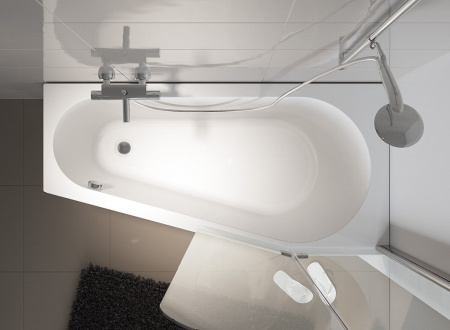 Акриловая ванна с ножками Riho Delta 160x80 R BB8200500000000