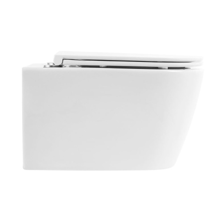 Унитаз подвесной безободковый BelBagno MARINO BB105CHR/BB870SC