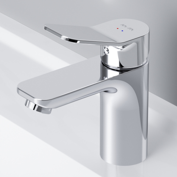 F85A82100 X-Joy Смеситель для умывальника AM.PM с д/к, излив 100 мм, хром