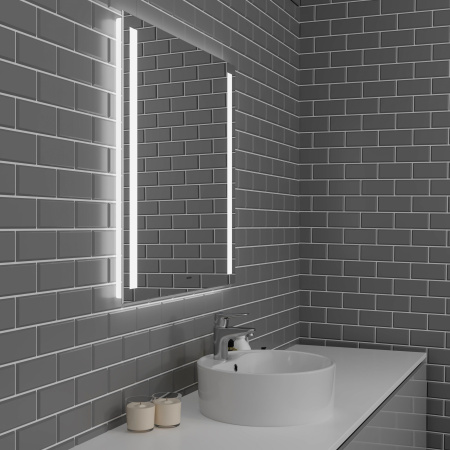 Зеркало Grossman AVRORA 1110080 (1000x800x45) LED с сенсорным выключателем
