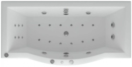 Акриловая ванна Aquatek Гелиос 180x90 GEL180-0000067, с фронтальным экраном