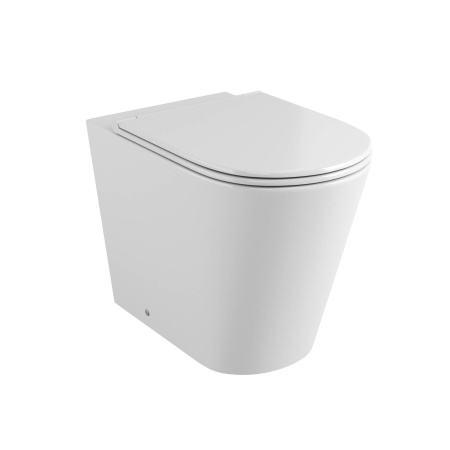 Унитаз Grossman GR-PR4450S (575х370х430) белый приставной безободковый с тонкой крышкой