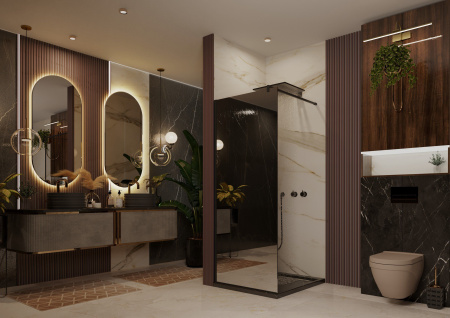 Душевая перегородка Ambassador Walk-in 15033224 800x2000