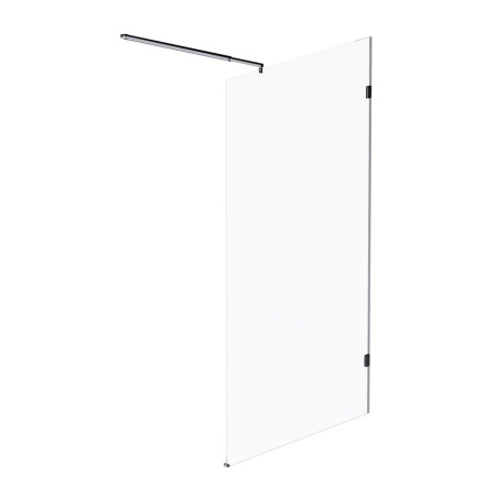 W94WI-110-F1-BTE Душевая перегородка AM.PM X-Joy 110x195, стекло прозр. 6 мм + покрытие, фурнитура черный