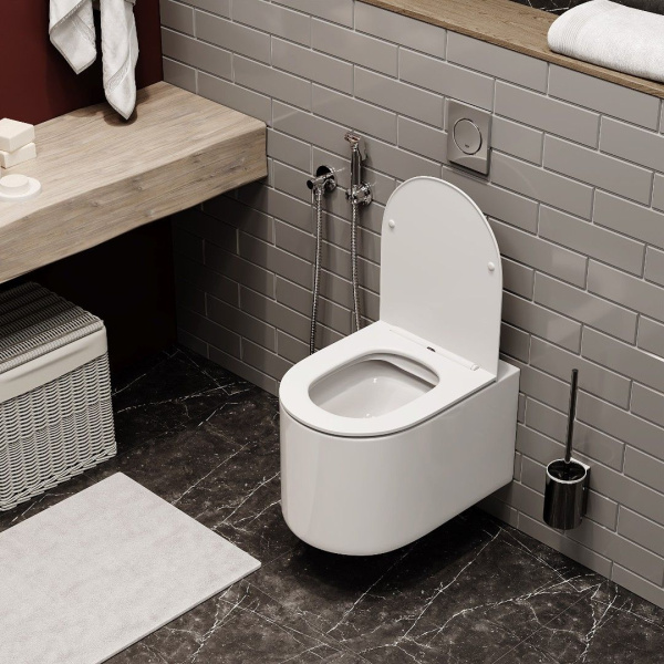Унитаз TANARO Aria подвесной безободковый Cerutti SPA CT8910