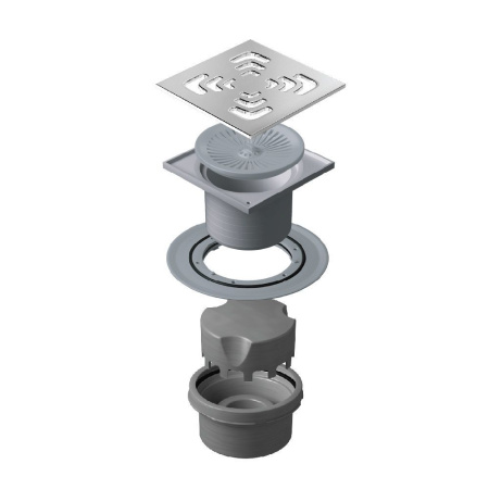 Точечный трап Pestan Confluo Standard 15х15 Vertical Square 13000019