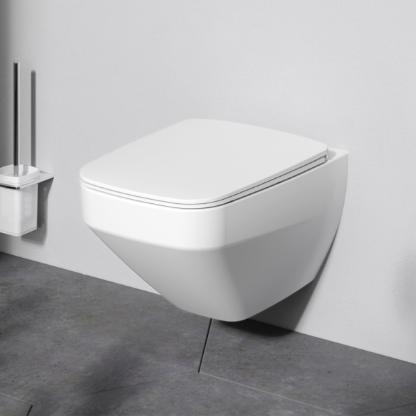 C50A1700MWSC Inspire V2.0 Подвесной унитаз AM.PM FlashClean с сиденьем микролифт, бел мат
