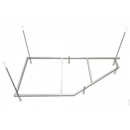 Ванна акриловая Aquatek Eco-friendly Фиджи 170 x 110 см FID170-0000005 вклеенный каркас, белая, правая