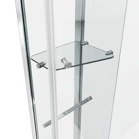 Душевое ограждение Grossman GR-9120L Classic 120*80*185 с поддоном, двери раздвижные