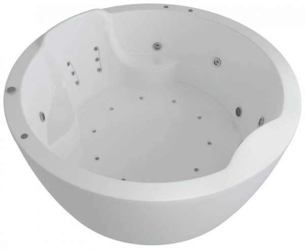 Акриловая ванна Aquatek Аура 180x180 AUR180-0000033 вклеенный каркас
