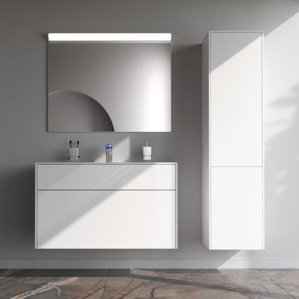 M50AFHX1003WM Inspire V2.0 База под раковину AM.PM, подвесная, 100 см, 3 ящика, push-to-open, белый матовый