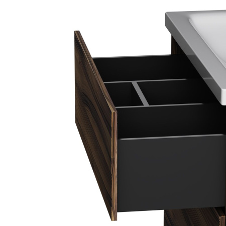 M90FSX0752HF Gem База под раковину AM.PM, напольная, 75 см, 2 ящика, орех