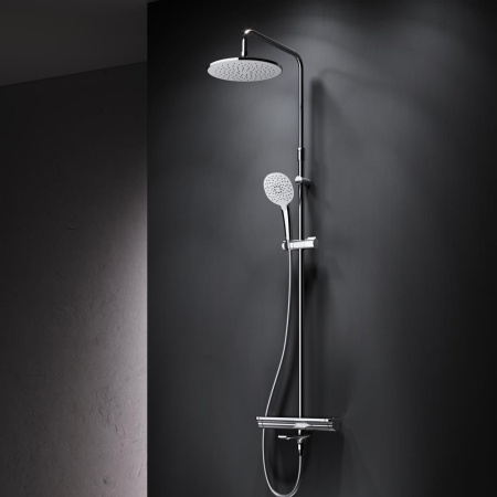 Душевая система AM.PM F0770A500 Spirit V2.0 с термостатом