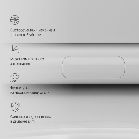 C801900SC Like Подвесной унитаз AM.PM AquaSpin с сид микролифт