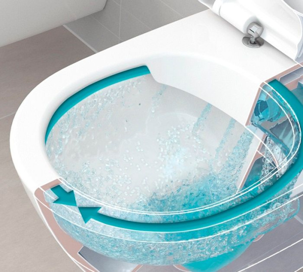Унитаз подвесной Villeroy&Boch O.novo 5660HRR1