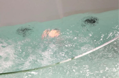 Акриловая ванна с гидромассажем Cerutti SPA C-403L 170x80