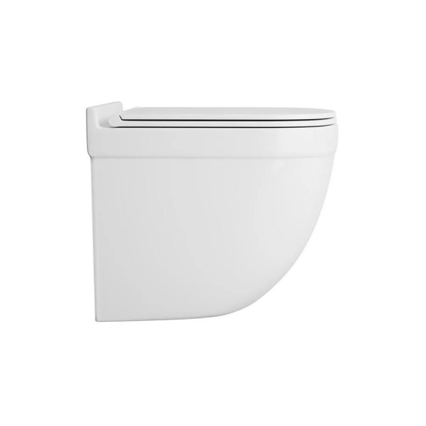 Унитаз подвесной безободковый Bauedge Mif PRO NT0002-PRO, белый